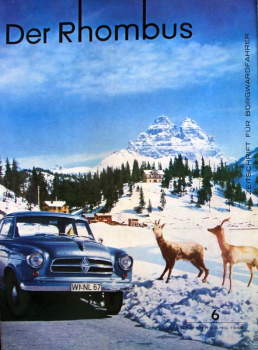 Borgward "Der Rhombus" Factory-Magazine 1959 (7896)